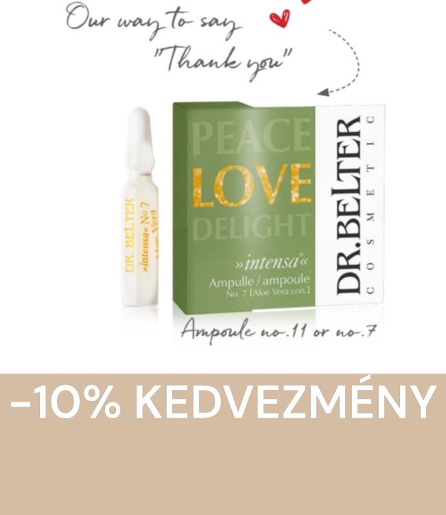 xmb Line intensa ampoules - No.7 Aloe Vera Concentrate 2ml