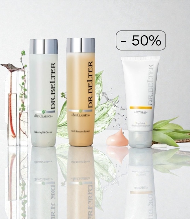 BioClassica Tisztító & Tonizáló Arcápoló Szett olajos bőr